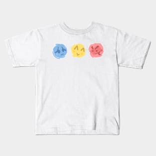 Scribbled Emotions Kids T-Shirt